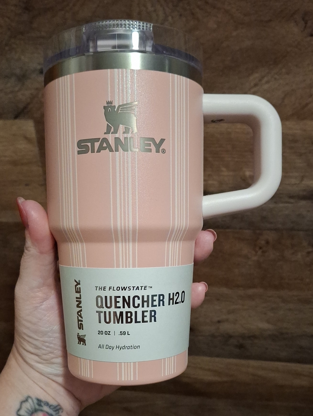 Stanley Quencher H2.0 20oz Tumbler - Pink
